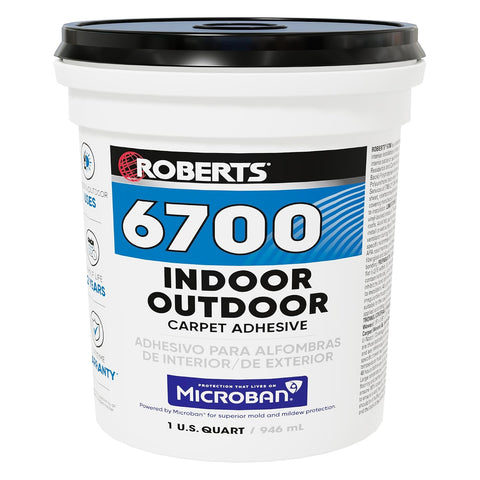 ROBERTS 6700-0 1 Quart Indoor/Outdoor Carpet/Artificial Turf Adhesive