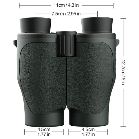 20x32 Compact Binoculars for Bird Watching - OPAITA High Powered Small Binoculars for Adults Kids with Low Light Vision for Hunting Cruise Trip Travel Concert Hiking Green