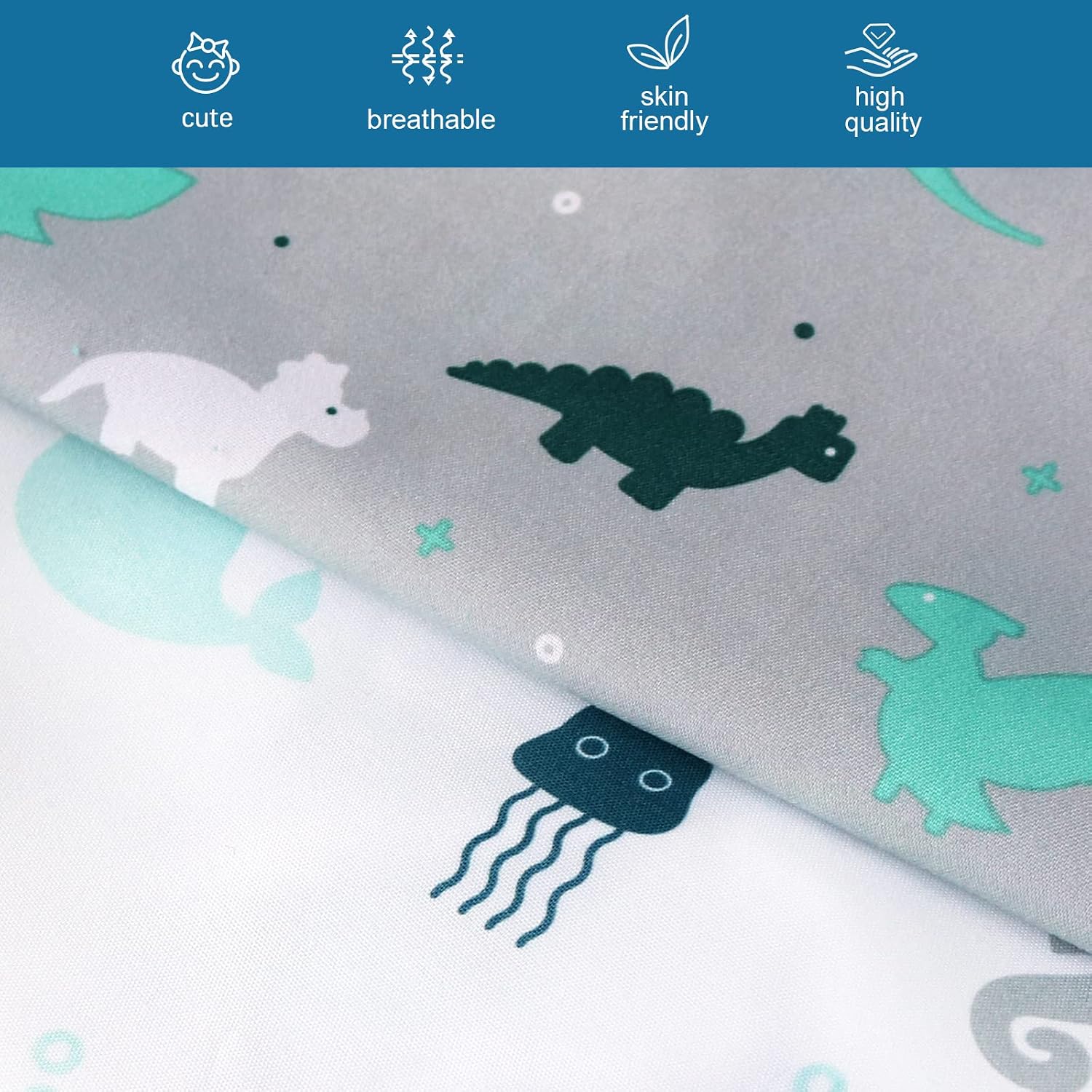 Pack and Play Sheets, Pack n Play Sheets, Mini Crib Sheets 2 Pack