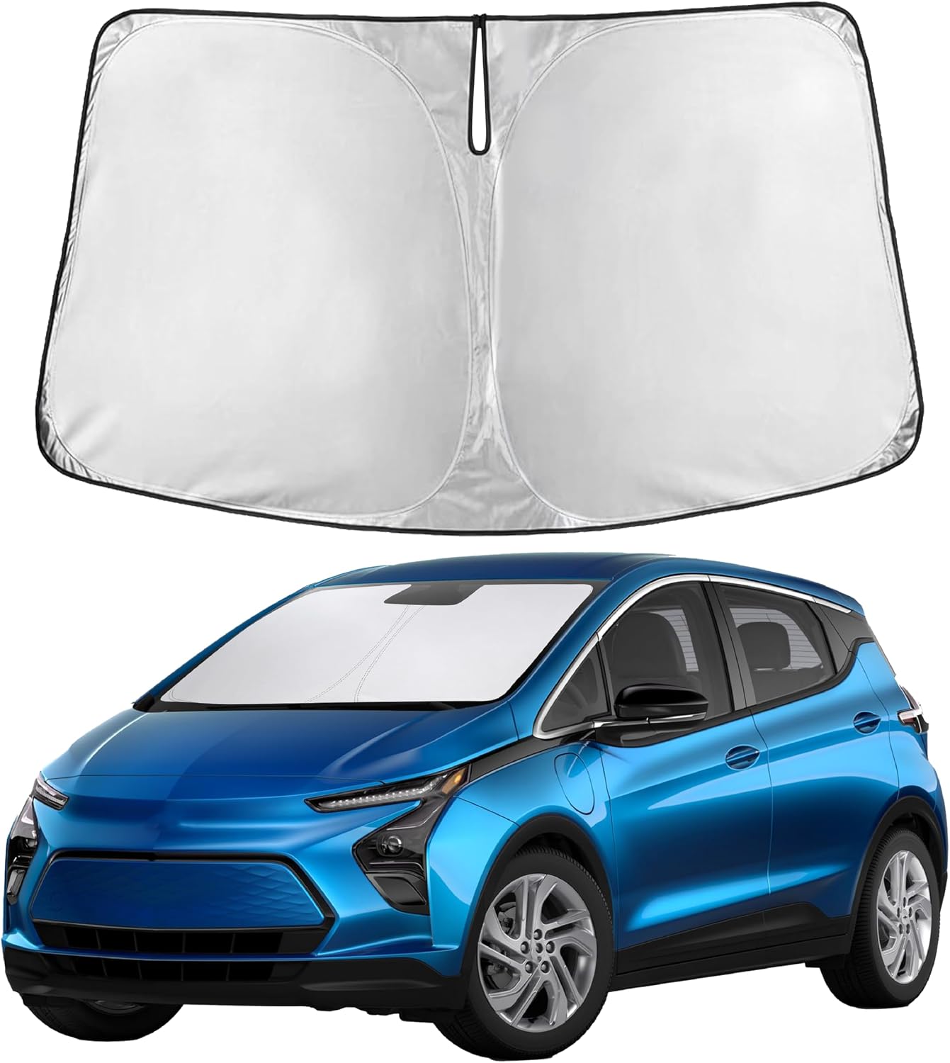 EcoNour Windshield Sunshade Compatible for Chevrolet Bolt 2017-2024 2025