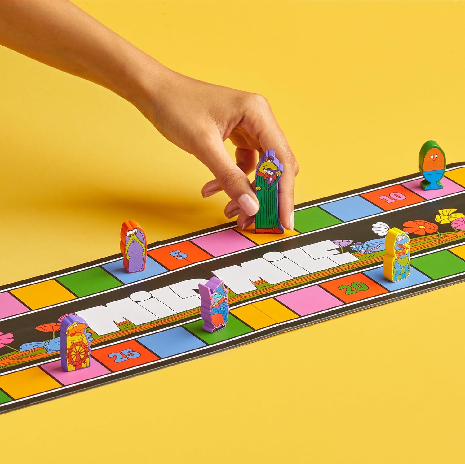 Magical Athlete Board Game - Race a Baby Against a Banana