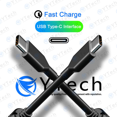 YTech 65W 45W USB-C Laptop Charger Type C Computer Fast Charger Power Adapter,Replacement for Lenovo,Dell,Acer,Asus,Google Chromebook Thinkpad Yoga EliteBook XPS Latitude,Samsung,MacBook and More