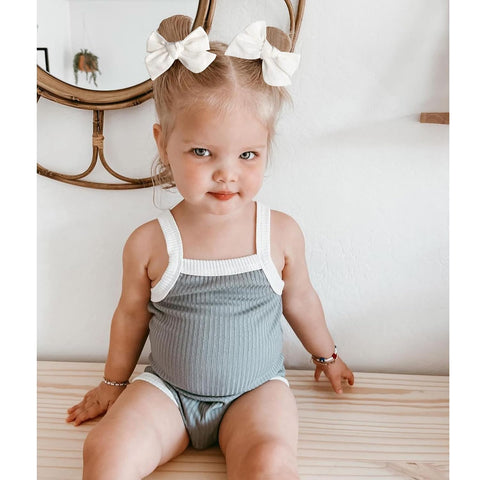 Niceye 24 Pack Baby Hair Bows for Girls, Toddler Hair Clips in Paris