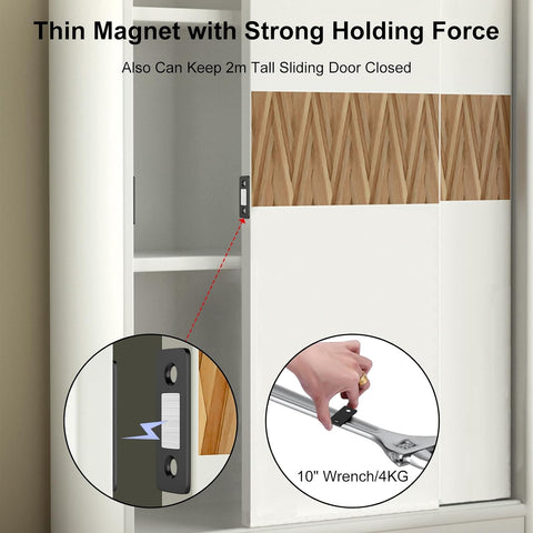 Cabinet Magnetic Catch Jiayi 4 Pack Ultra Thin Cabinet Door Magnets Stick on Drawer Magnets Cabinet Latch Magnetic Closures for Cabinets Kitchen Closet Door Closing Magnetic Door Catch Closer