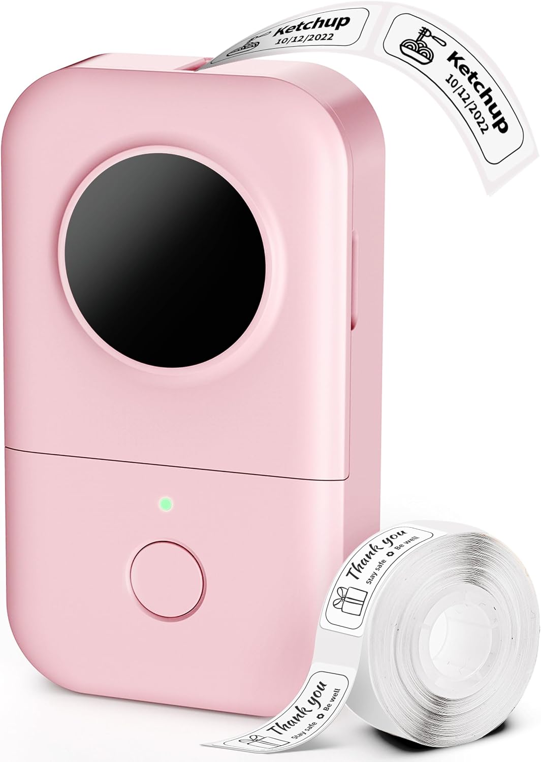 Phomemo Label Maker, Bluetooth Mini Portable Label Printer for Home School