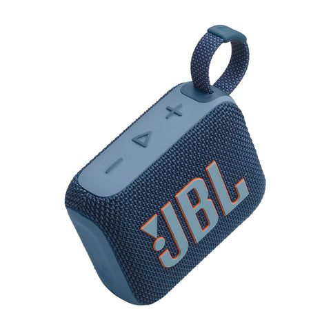 JBL Go 4 - Ultra-Portable, Waterproof and Dustproof Bluetooth Speaker, Big Pro Sound with Punchy bass, 7-Hour Built-in Battery, Made in Part with Recycled Materials (Blue)