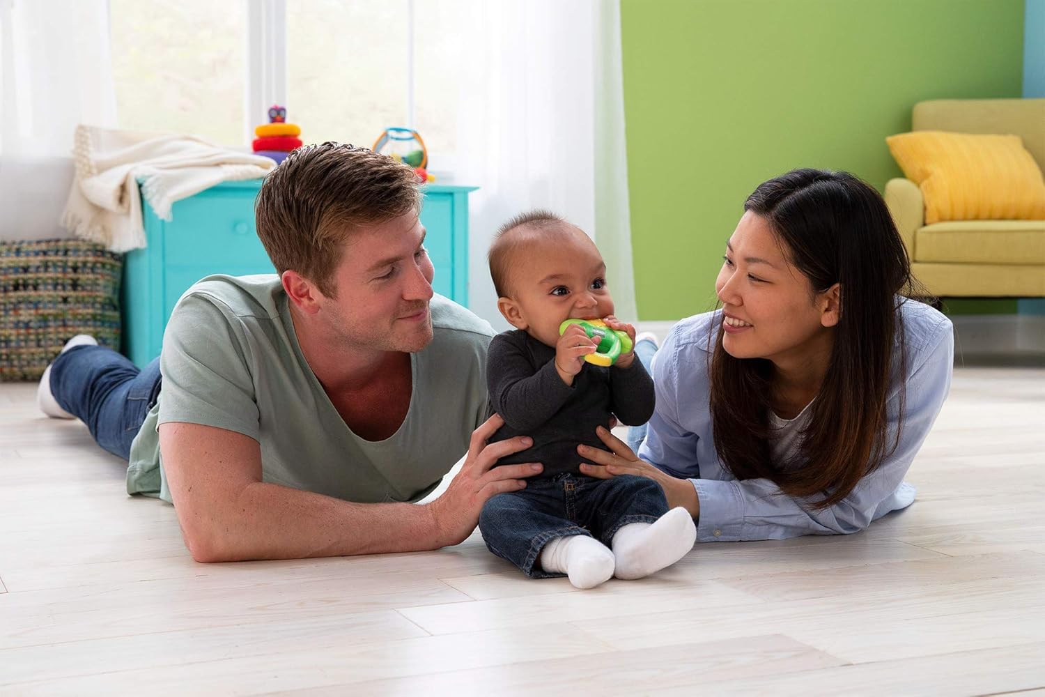 John Deere The First Years Massaging Corn Teether