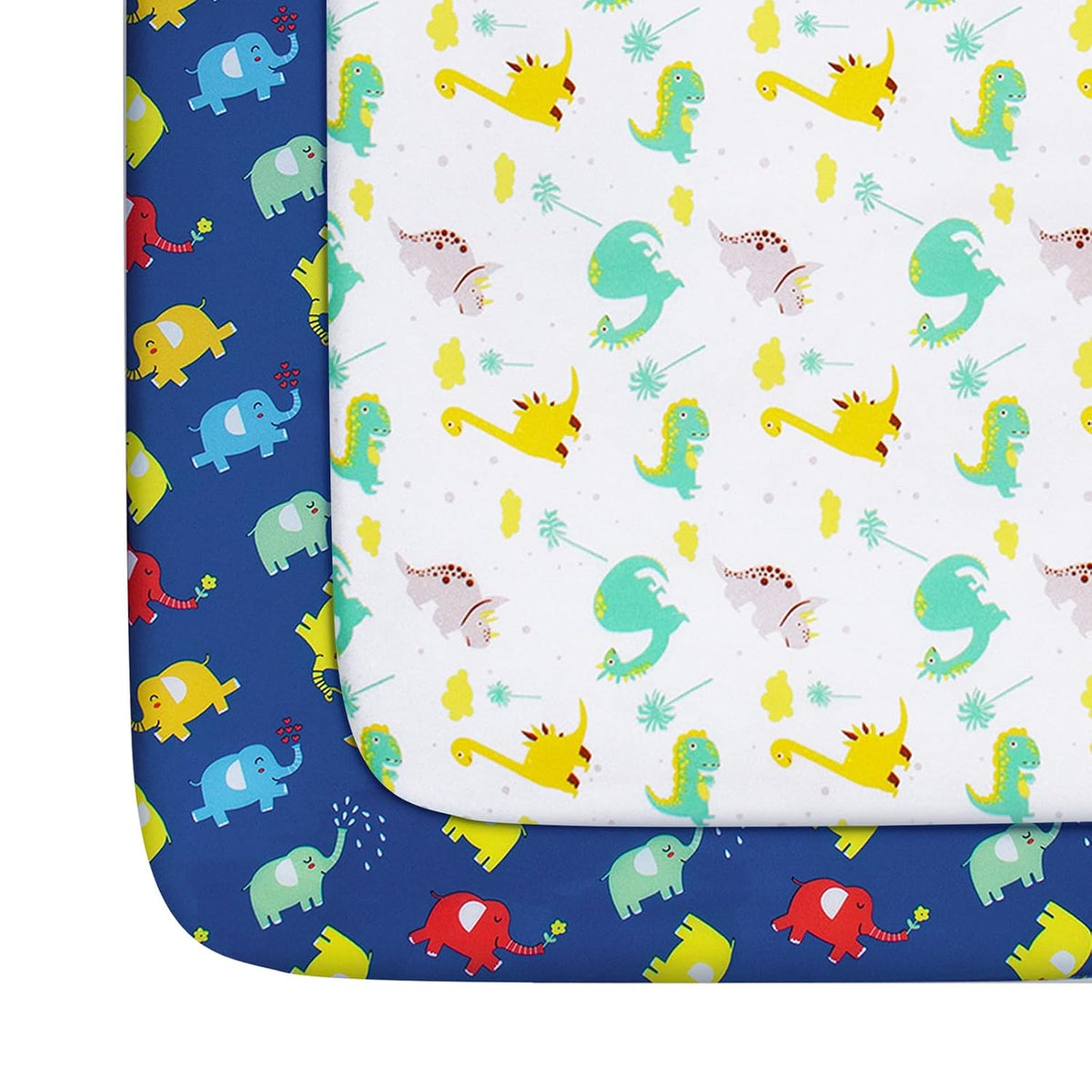 Pack and Play Sheets Boys, Mini Crib Sheets, Stretchy Playard Fitted Sheet