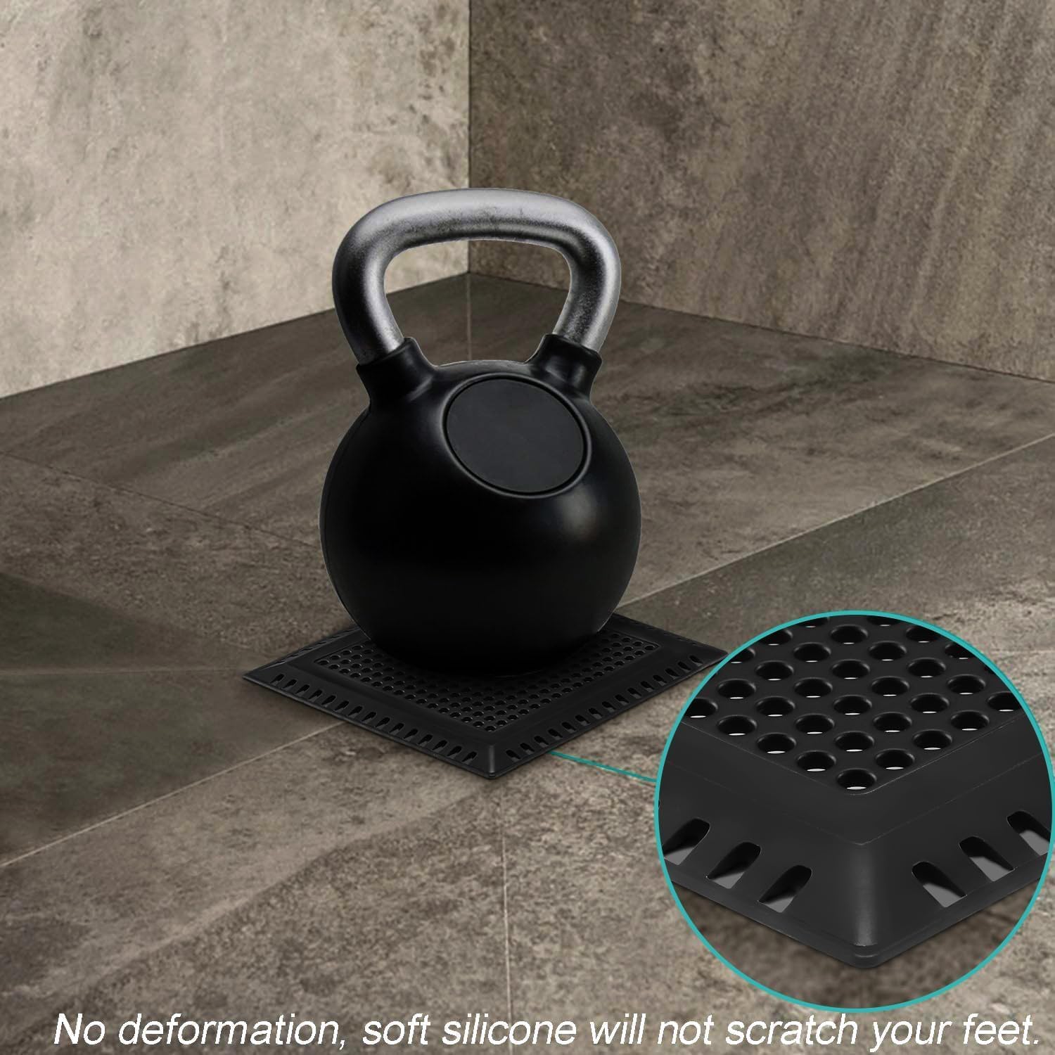Aojuxix Shower Drain Hair Catcher/Drain Protector/Shower Drain Cover