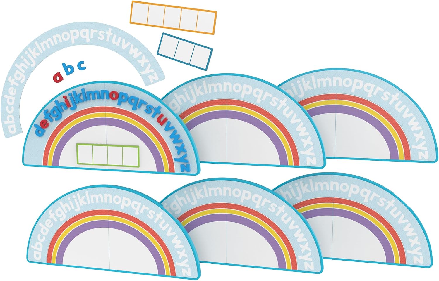 Educational Insights ABC Arc Mat AlphaMagnets Small Group Set