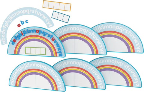 Educational Insights ABC Arc Mat AlphaMagnets Small Group Set