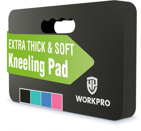 WORKPRO Extra Thick Kneeling Pad, 17.5 x 11 x 1.5 in, Black
