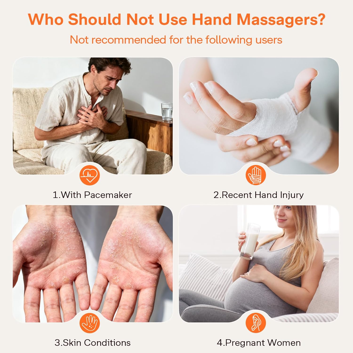 ALLJOY Roller Kneading Hand Massager for Arthritis and Carpal Tunnel Relief