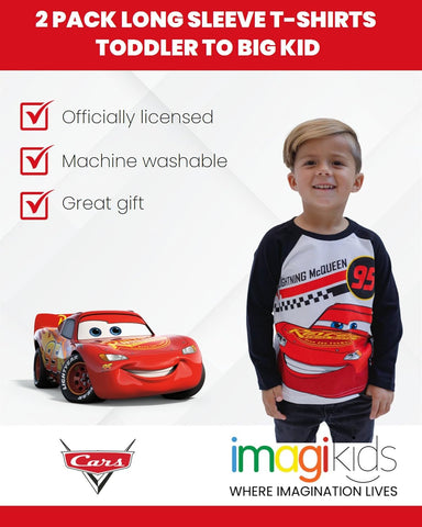 Disney Mickey Mouse 2 Pack T-Shirts Toddler to Big Kid