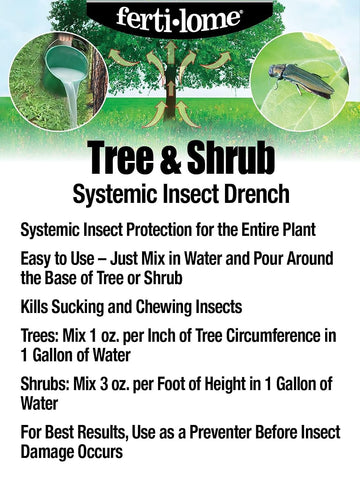 Fertilome (11208) Tree & Shrub Drench Systemic Insecticide, 2.5 gal