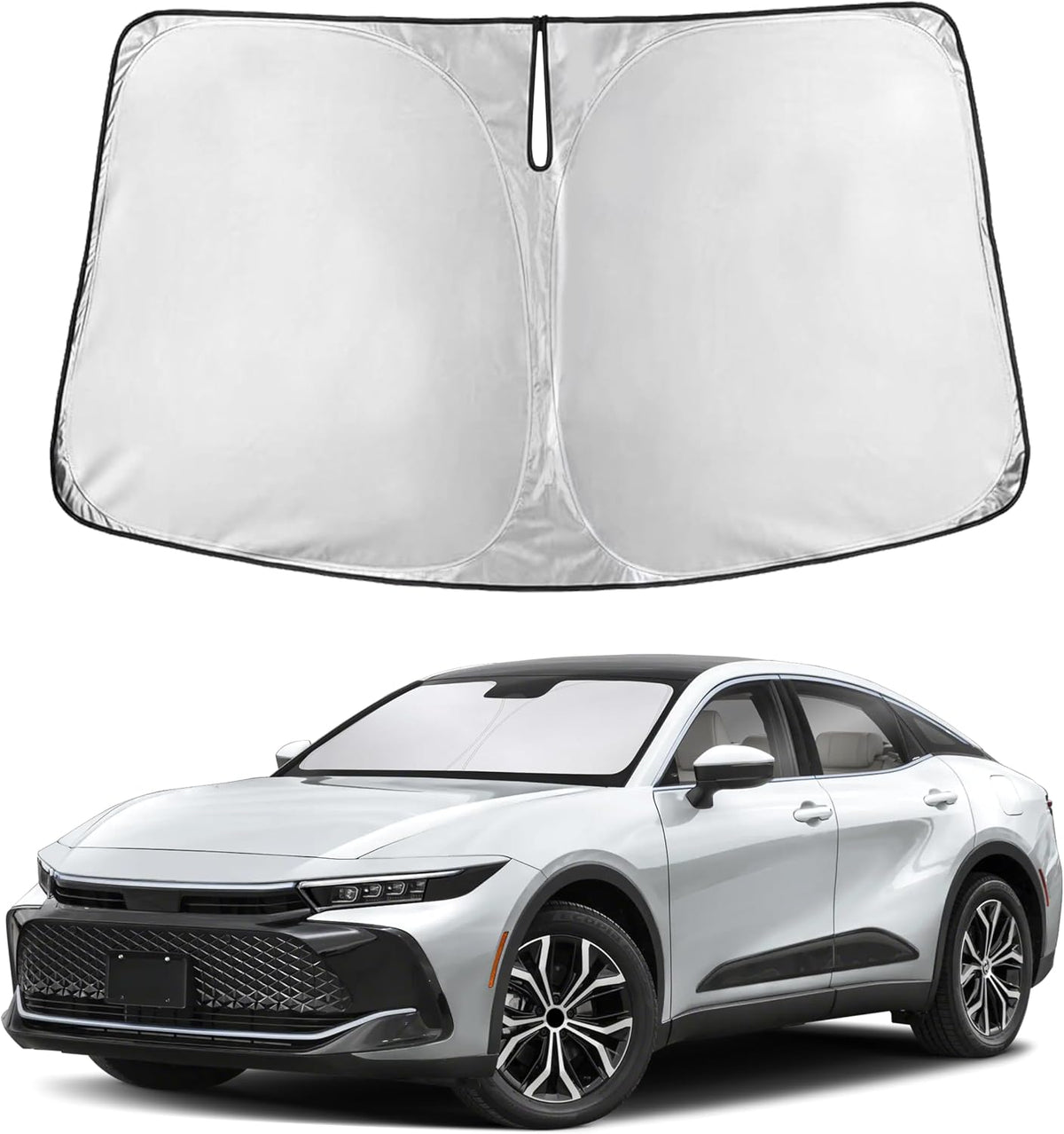 EcoNour Windshield Sunshade Compatible for Toyota Crown 2023-2024 2025 2026