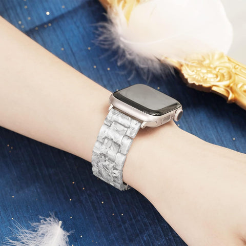 Light House Apple Watch Bands-Fashion Lightweight Resin iWatch Bands for Women Men 38mm/40mm/41mm/42mm(Series 11 10), 49mm/46mm/45mm/44mm/42mm(S 3 2 1), Compatible with Apple Watch Series 11 SE 10 9 8 7 6 5 4 3 Ultra
