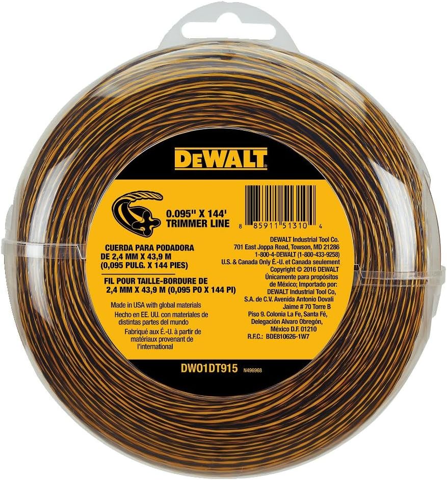 Dewalt Trimmer LINE .080X225FT DWO1DT802