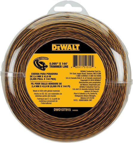 Dewalt Trimmer LINE .080X225FT DWO1DT802