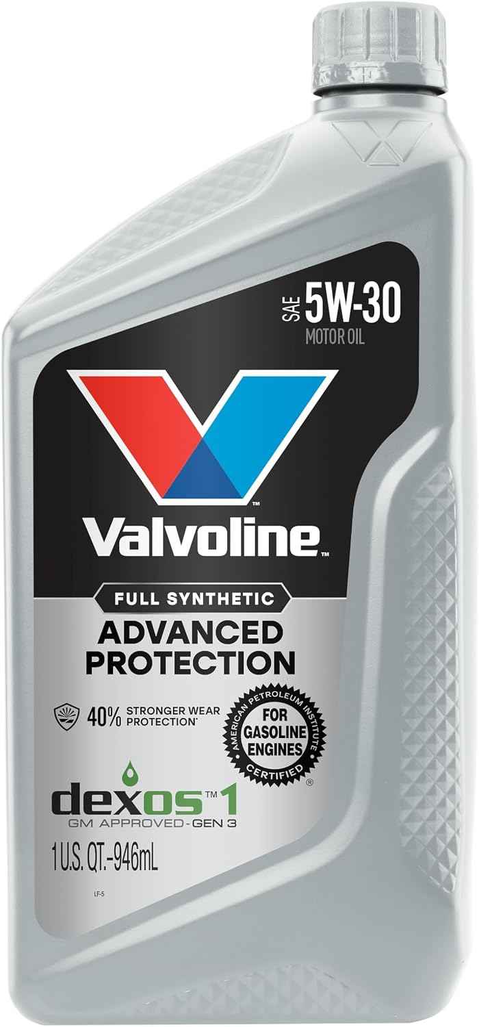 Valvoline Advanced Full Synthetic SAE 5W-30 Motor Oil 1 QT