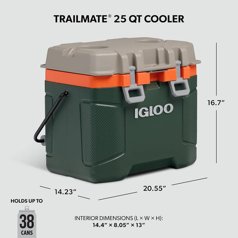 Igloo Trailmate Cooler | Insulated Hard Shell Ice Chest