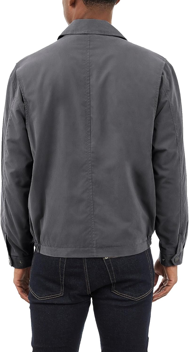 London Fog Men's Auburn Zip-Front Golf Jacket