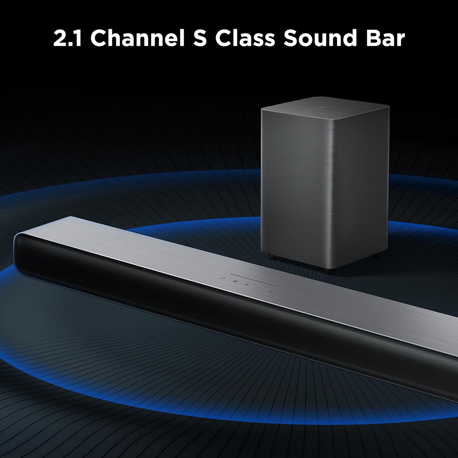 TCL S55H 2.1 Sound Bar with Wireless Subwoofer for Smart TV | Dolby Atmos DTS:X Auto Room Calibration| 220W Power Wireless Bluetooth Home Theater Audio | App Control & Remote Control | Latest Model