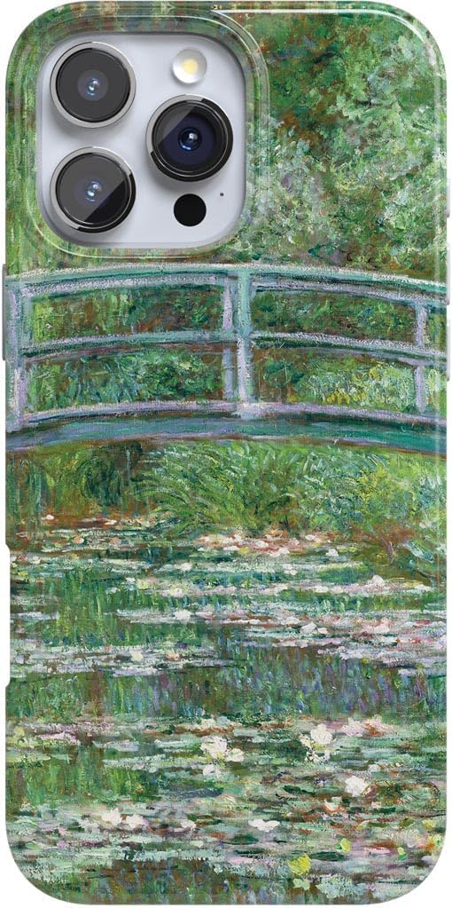 Casely iPhone 16 Pro Case | Monet's Bridge | The Met Museum | Compatible with MagSafe | Classic Ultra Slim Design