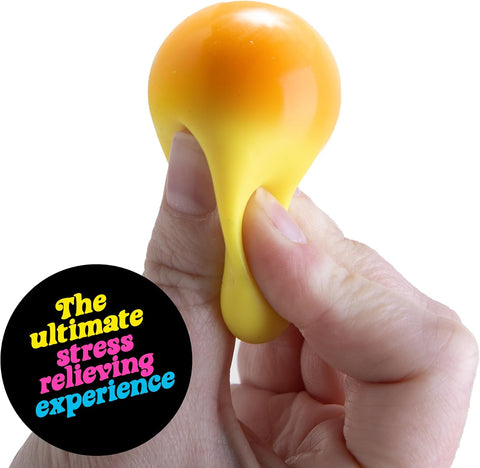 Schylling Needoh Teenie Color Change Needoh - Sensory Squeeze Toy - 4 Pack