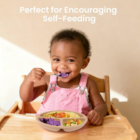 Eascrozn 6 Pack Toddler Utensils, Toddler Forks and Spoons Set