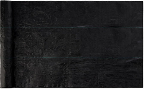 Amazon Basics Weed Barrier Landscape Fabric, 3 x 50 Feet, Black, 1-Pack