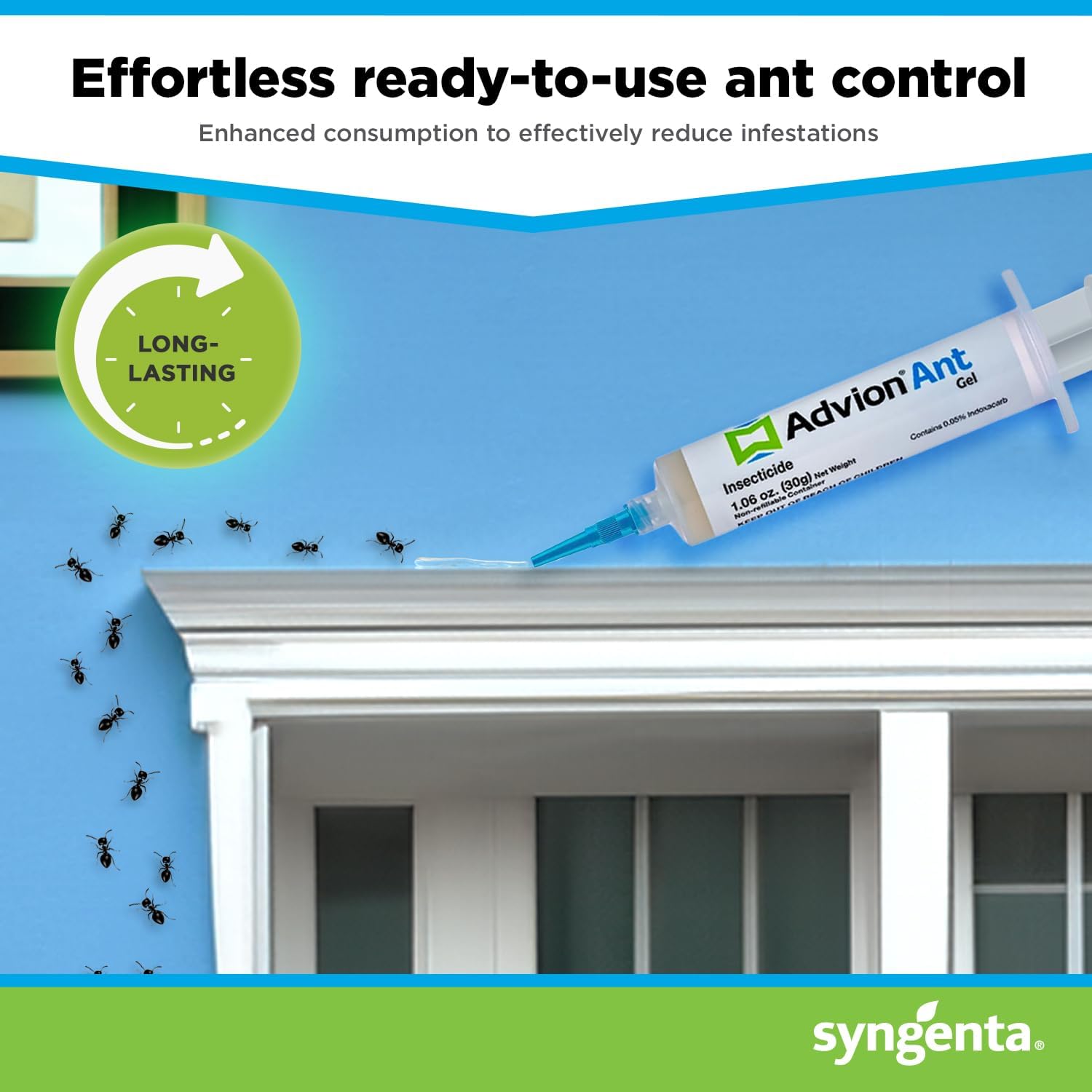 Syngenta Advion Ant Gel 4 tubes 30 grams each