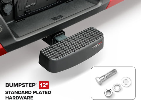 WeatherTech BumpStep 12" - Hitch Mounted Step and Bumper Protection for 2" Receiver with Standard Hardware