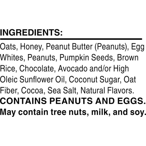 RXBAR Nut Butter and Oat Protein Bars, Protein Snacks, Snack Bars, Dark Chocolate Peanut Butter (6 Boxes, 30 Bars)