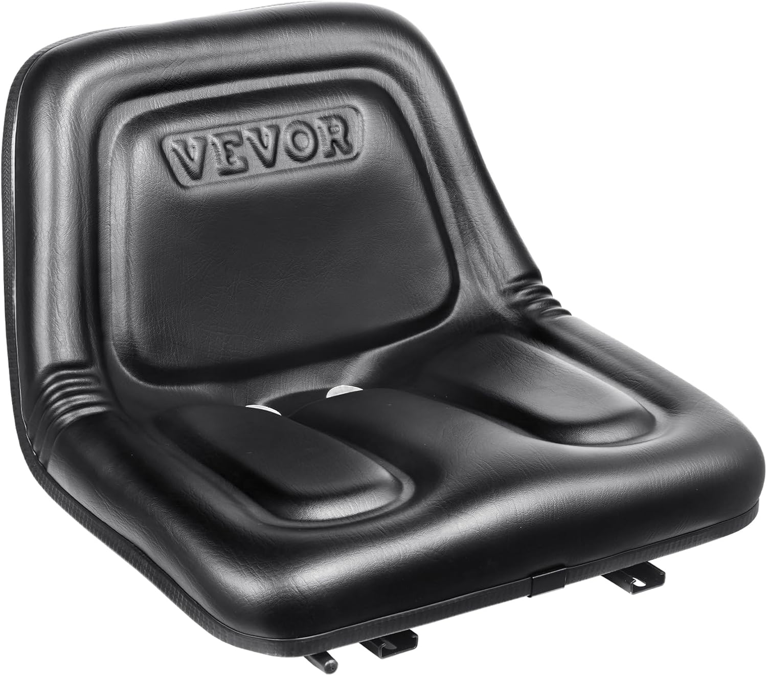 VEVOR Universal Tractor Seat, Lawn Mower Seat with Micro Switch, Black