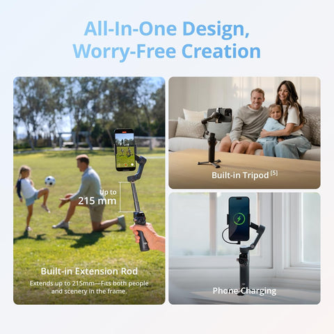 DJI Osmo Mobile 8 Standard Combo, Gimbal Stabilizer for Phone