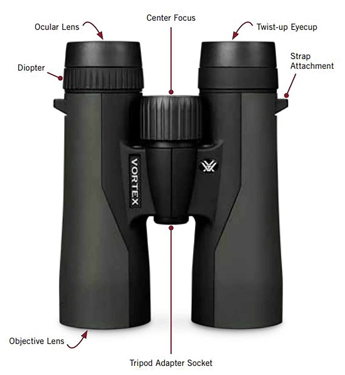 Vortex Optics Crossfire HD 10x42 Binoculars