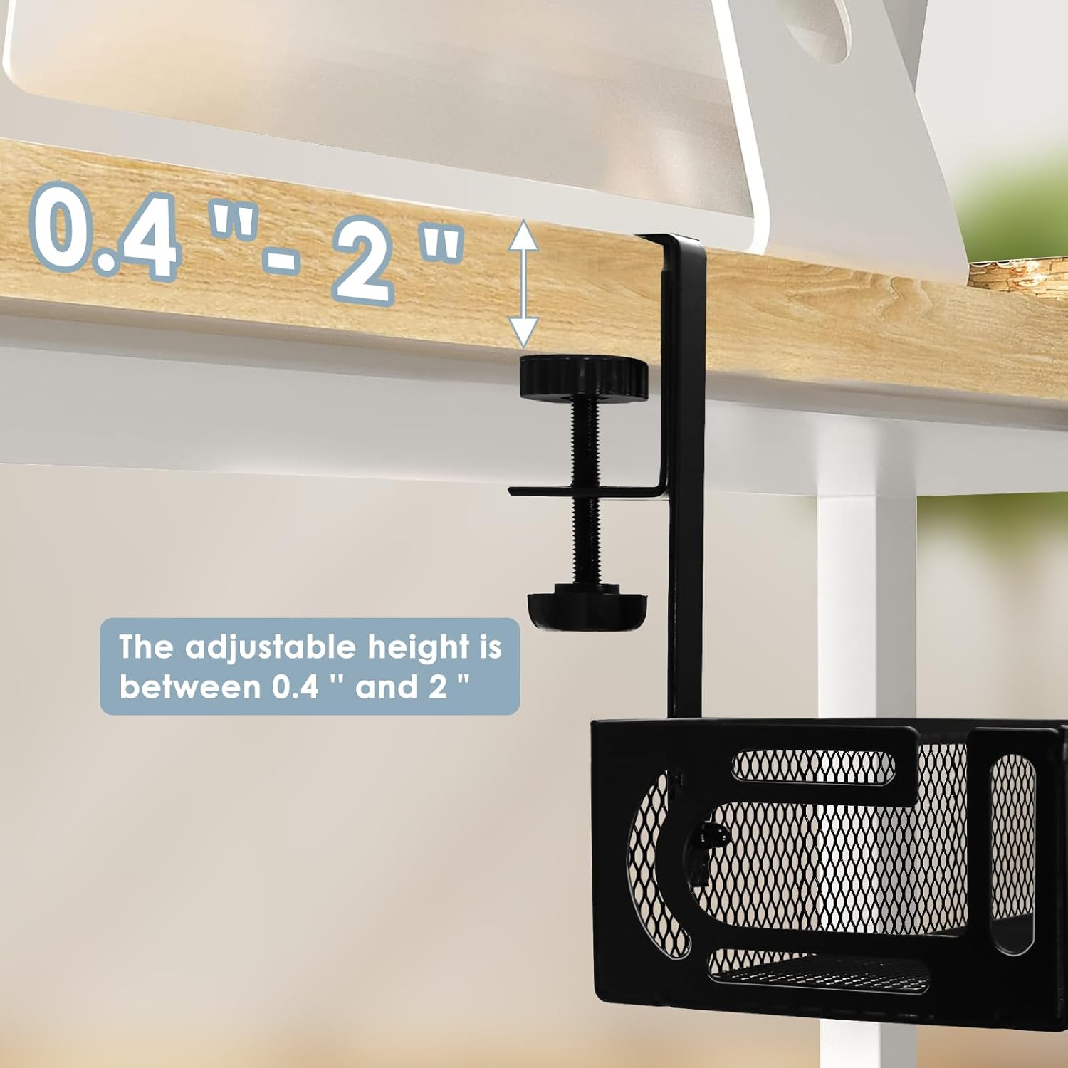 Cable Management, 25'' Cable Management Under Desk, Cable Tray