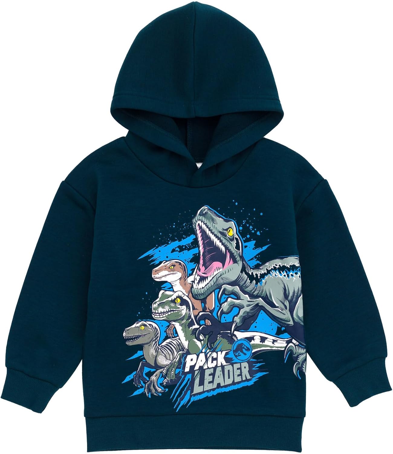 Jurassic World Dinosaur Jurassic Park T-Rex Fleece Pullover Hoodie and Pants Outfit Set Toddler to Big Kid
