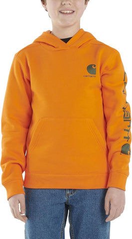 Carhartt Boys Long Sleeve Hooded Sweatshirt