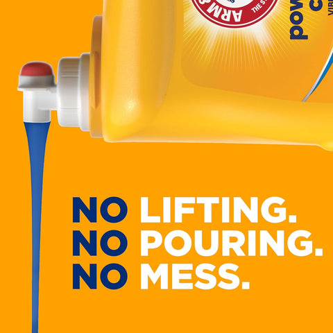 ARM & HAMMER Liquid Laundry Detergent, Clean Burst Scent, 174 Fl Oz
