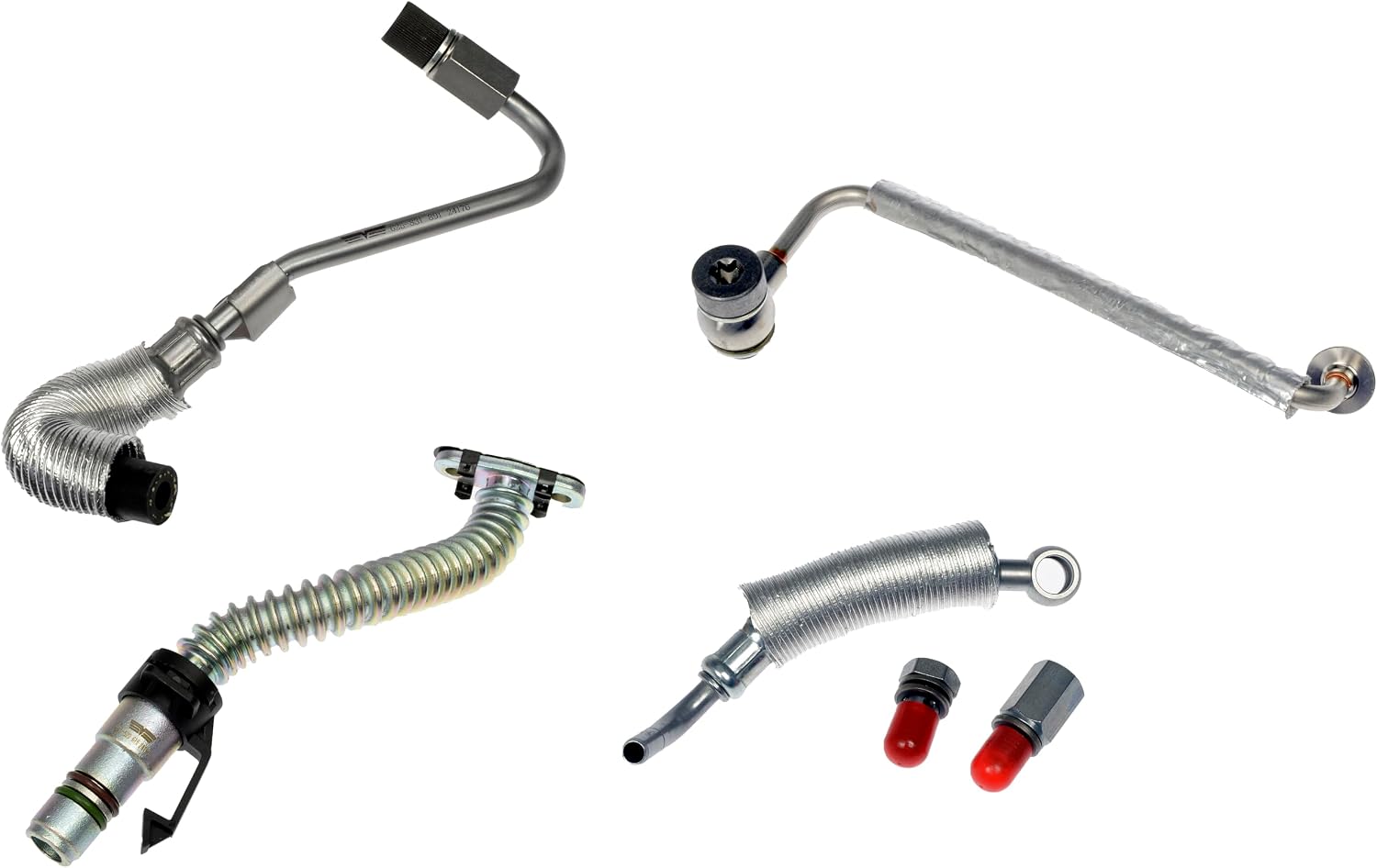 Dorman Improved Design 667-023 Turbocharger Line Replacement Kit Compatible with Select Buick/Chevrolet Models (OE FIX)