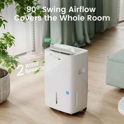 Waykar 80 Pints 5000 Sq. Ft 2025 Energy Star Dehumidifier for Basement