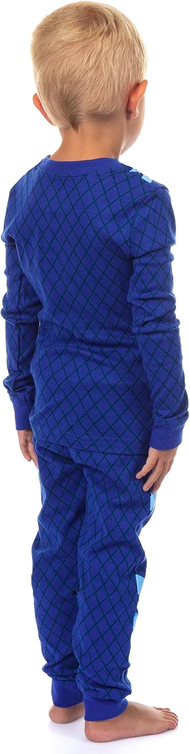 PJ Masks Toddler Girls' Boys' Catboy Character Costume Sleep Pajama Set