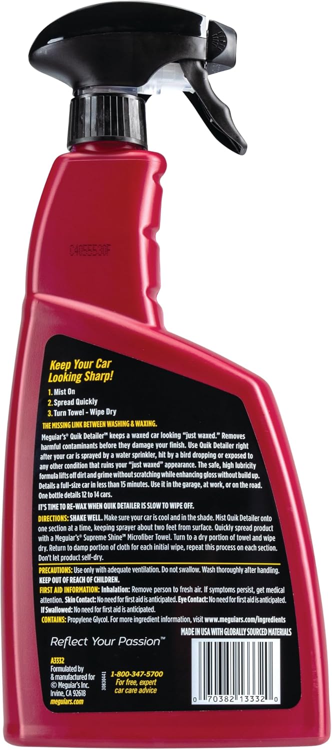 Meguiar's Quik Detailer, 32 Oz