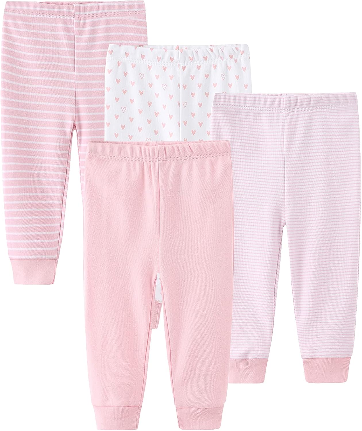 MAMIMAKA Newborn Layette Gift Set Bodysuits Pants for Baby Girl and Boy 24 Piece 100% Cotton Essentials and Accessories