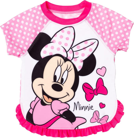 Disney Princess Ariel Frozen Minnie Mouse Girls Mix and Match Multi-Pack Swim Sets UPF 50+ Protection Quick Dry