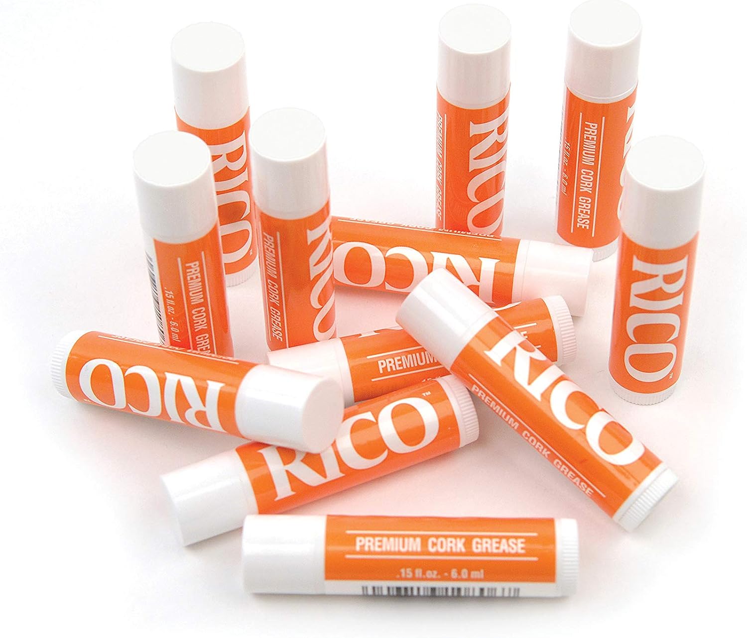 D'Addario All-Natural Cork Grease - Cork Grease for Clarinet & Saxophone - DCRKGR12-12 Count