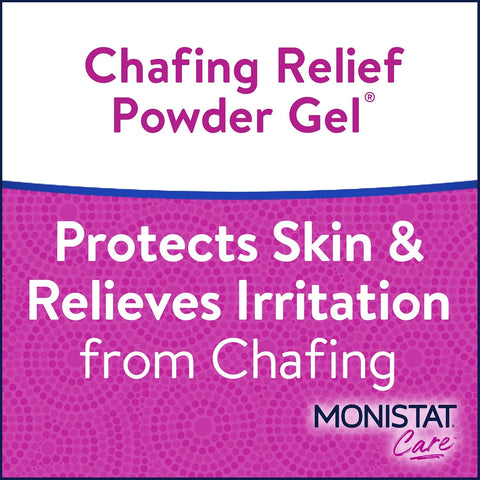 Monistat Chafing Relief Powder Gel, Long-Lasting Protection, 1.5 Oz