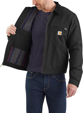 Carhartt Men's Iconic J01 Duck Detroit Jacket